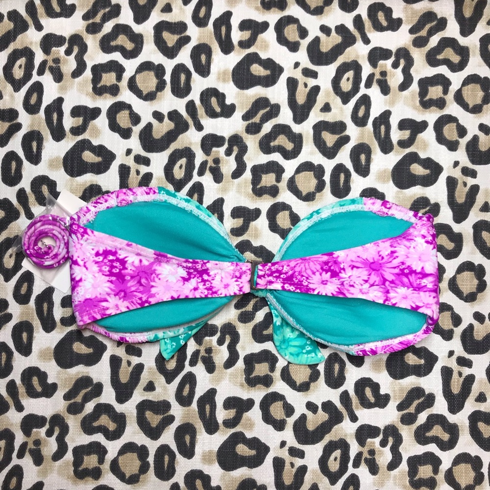 Daisy Bandeau Halter Bikini Top